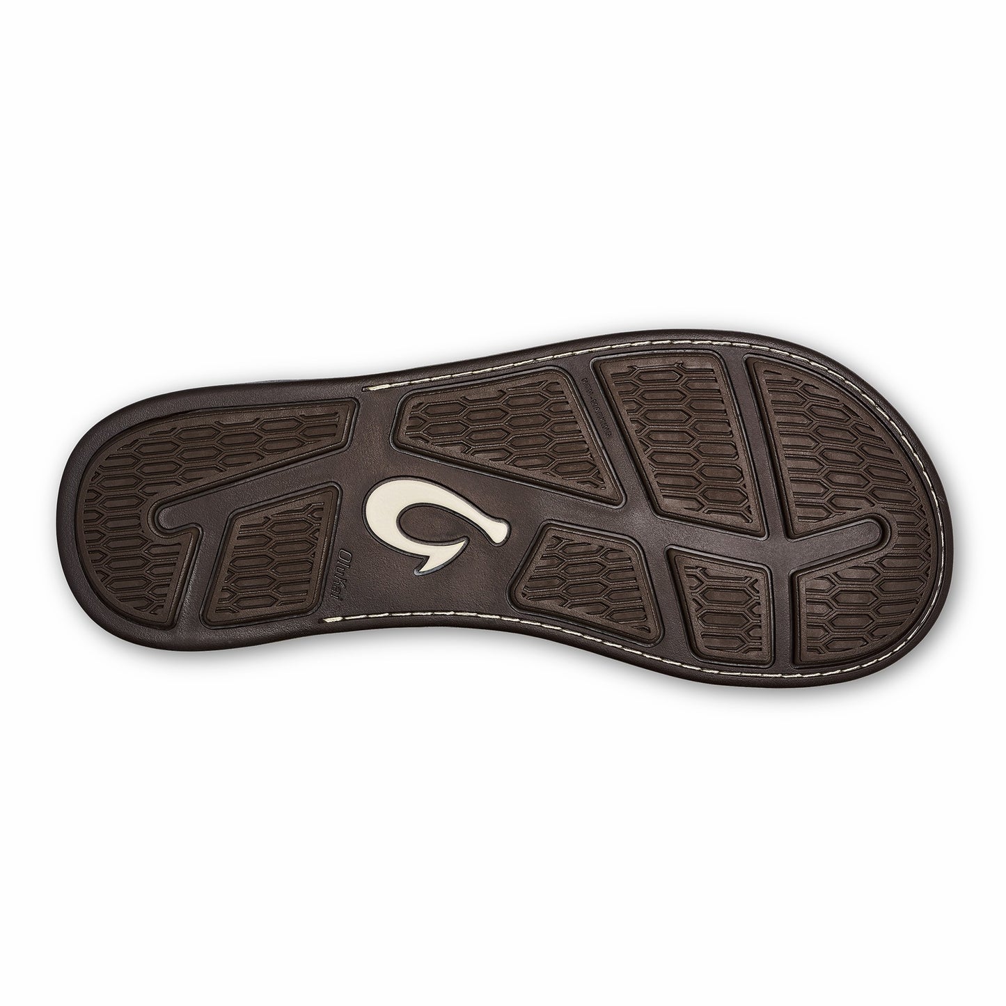 Olukai Tuahine Waterproof Leather Beach Sandals - Trench Blue