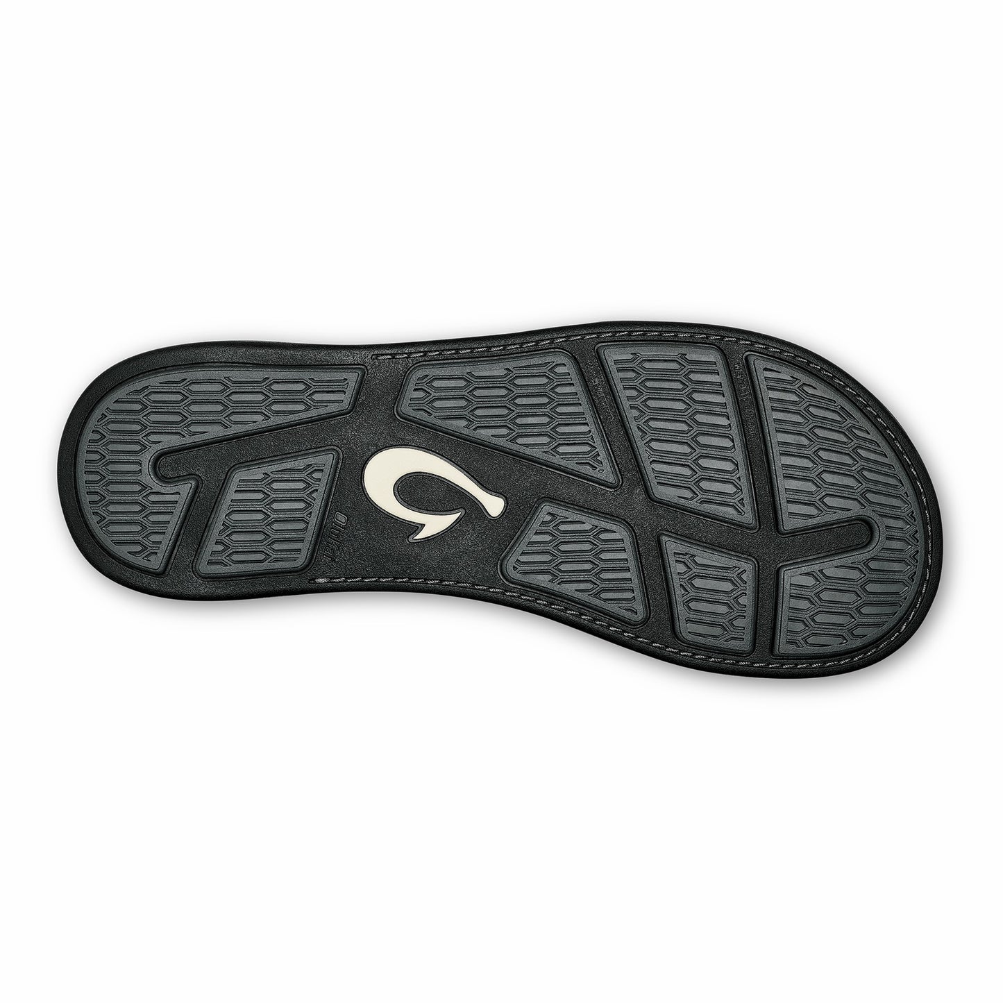 Olukai Tuahine Waterproof Leather Beach Sandals - Black