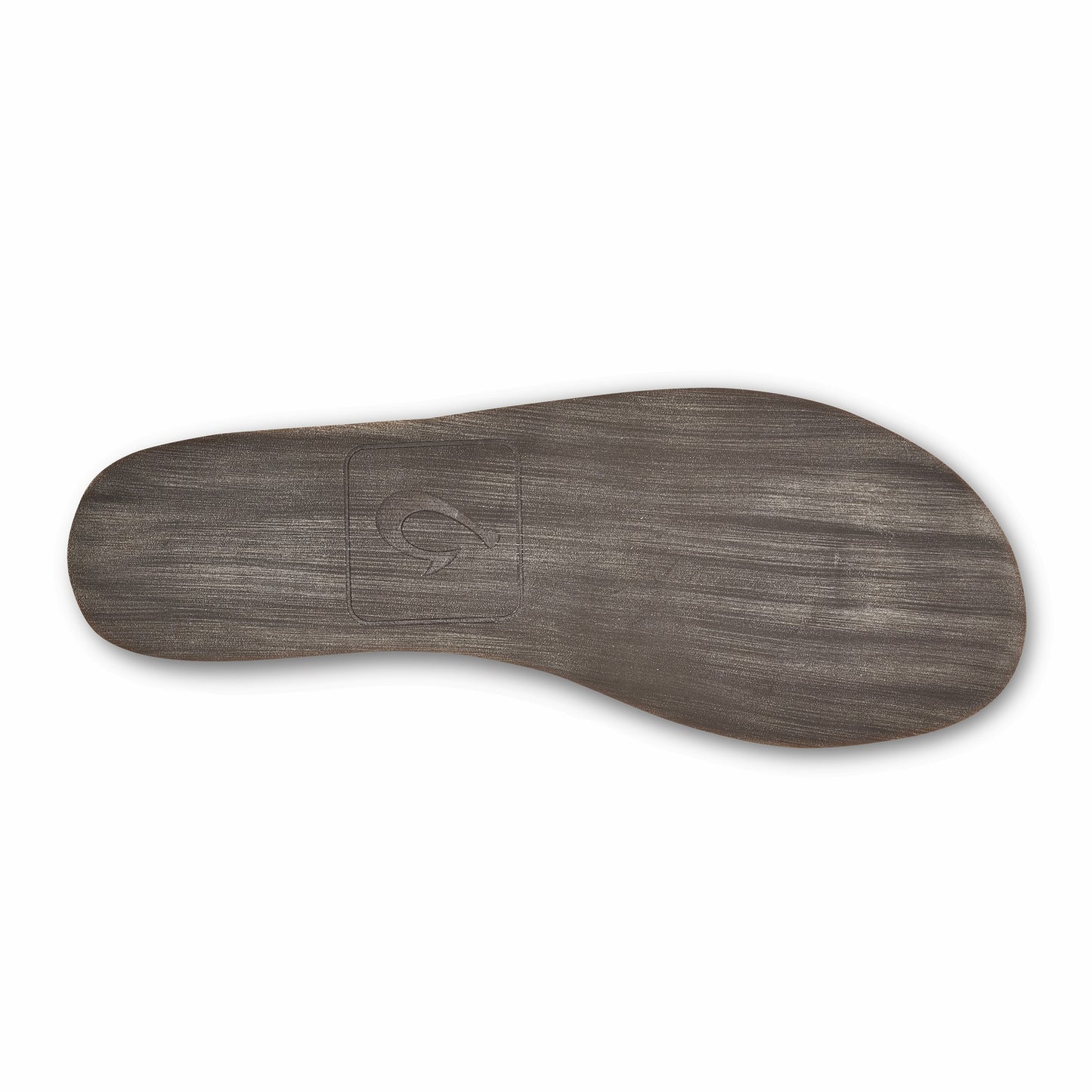 Olukai Moloā Leather Slippers - Toffee / Dark Wood