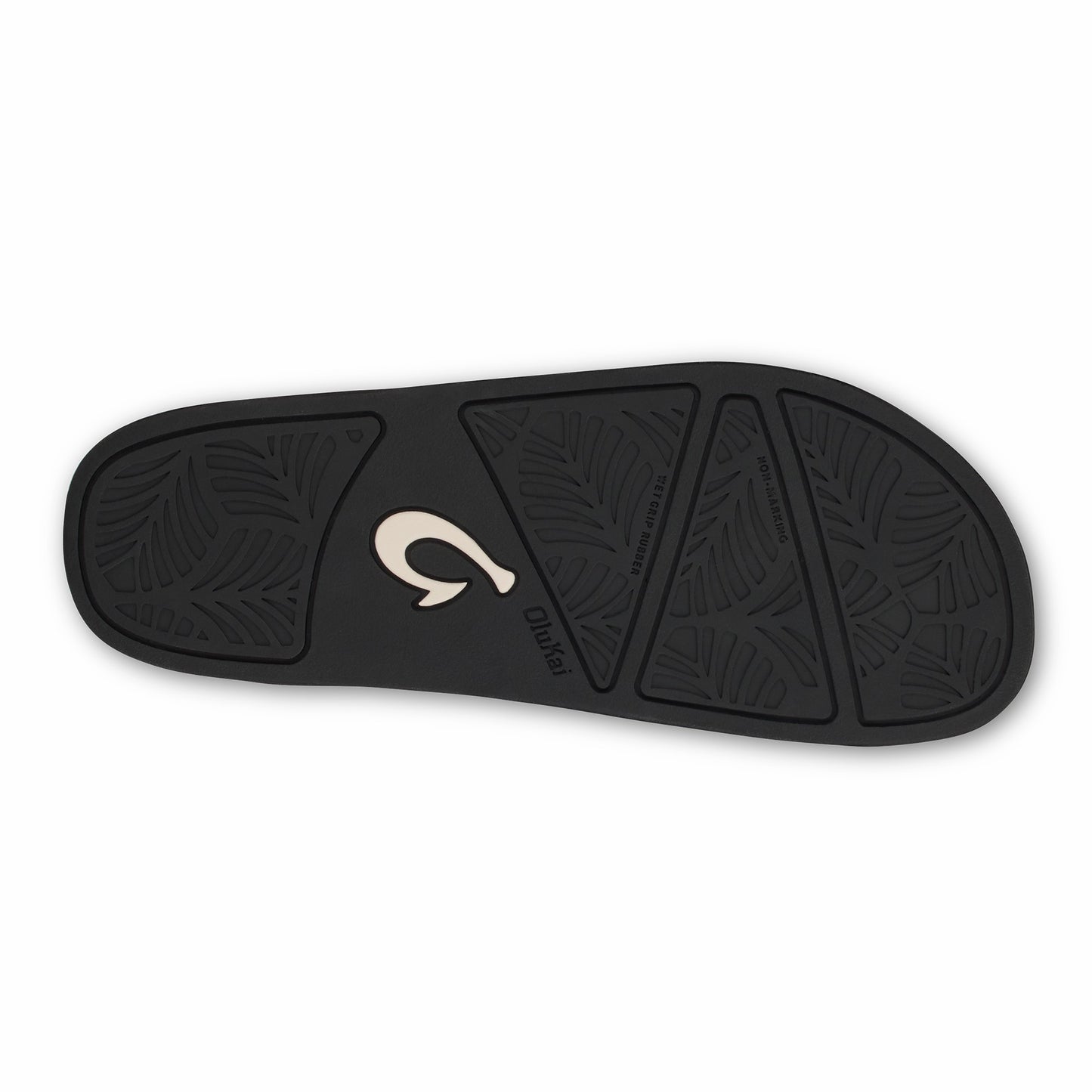 Olukai Hō‘ala Slide Slide Slipper Sandals - Black
