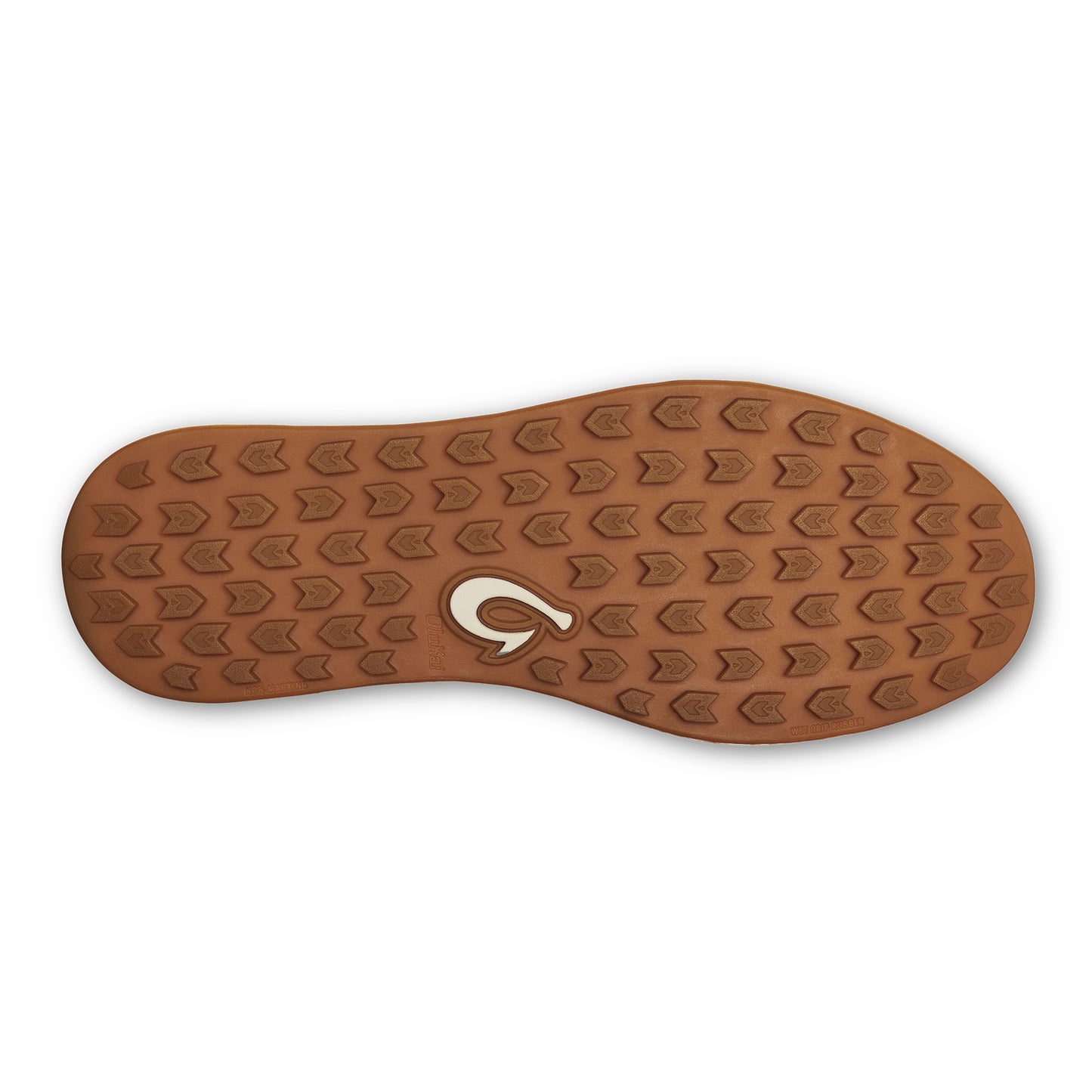 Olukai Wailea Waterproof Leather Golf Shoes - Stone