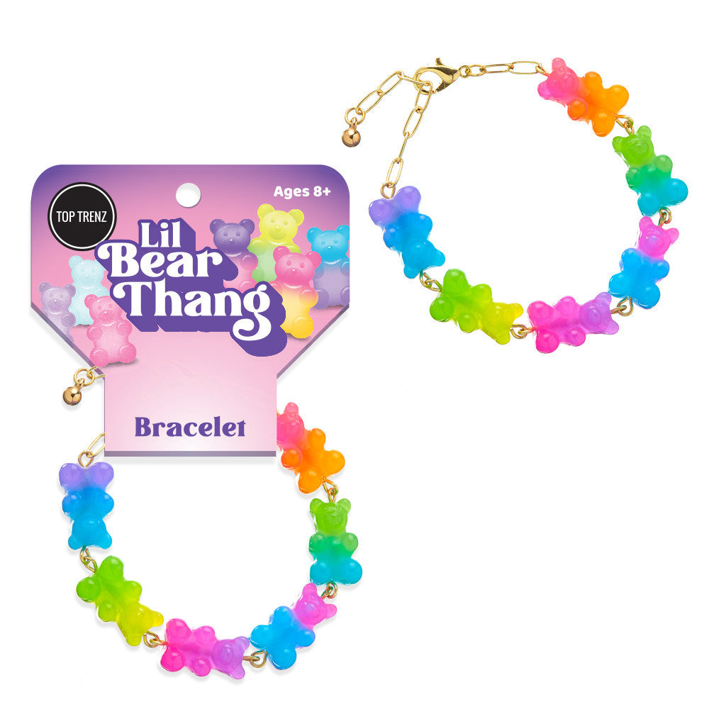 Adorable Bear Charm Bracelet for Kids And Tweens / Top Trenz Sale