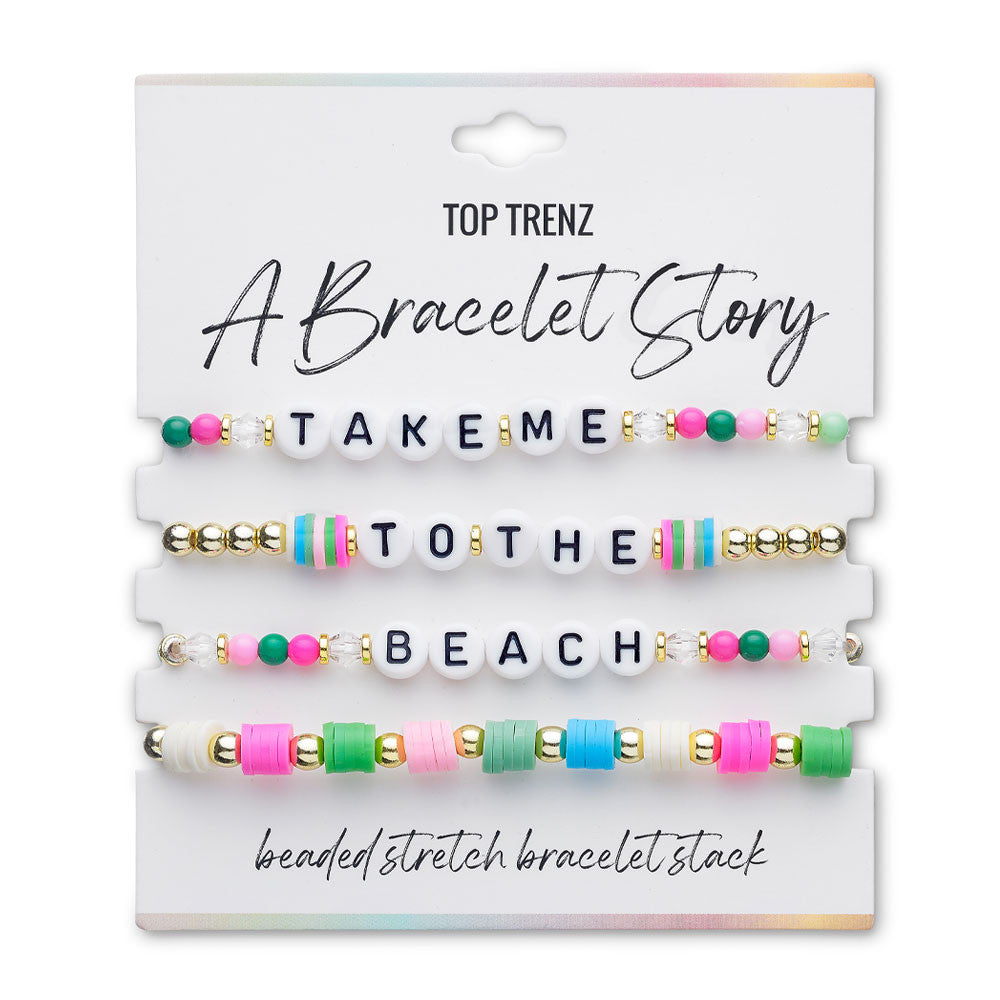 Bracelet Story: Take Me to the Beach – Fun in the Sun Bracelet Set / Top Trenz For Sale