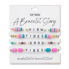 Bracelet Story: High Tides, Good Vibes – Fun in the Sun Bracelet Set / Top Trenz Discount