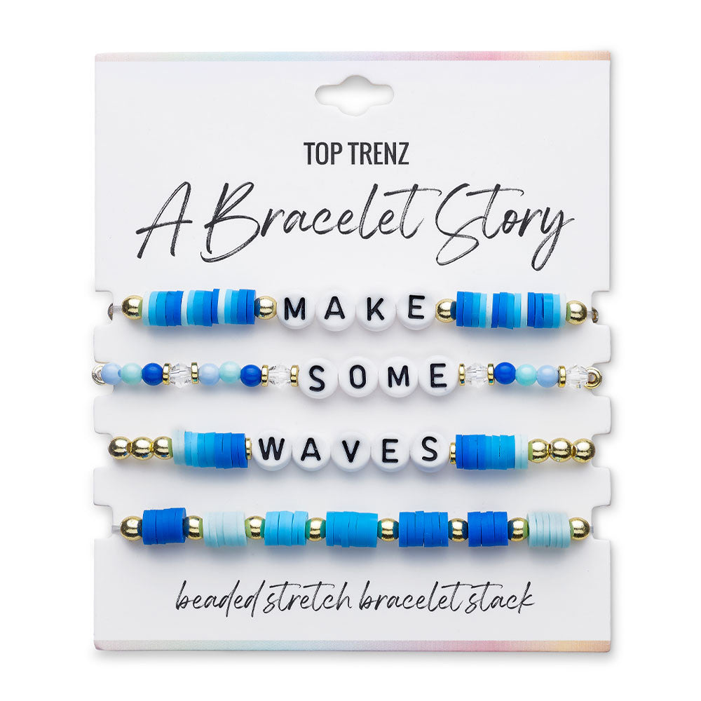 Bracelet Story: Make Some Waves – Fun in the Sun Bracelet Set / Top Trenz Sale