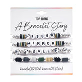Mirror Ball Bracelet Story Set – 4-Piece Reflective Collection / Top Trenz Online Shop