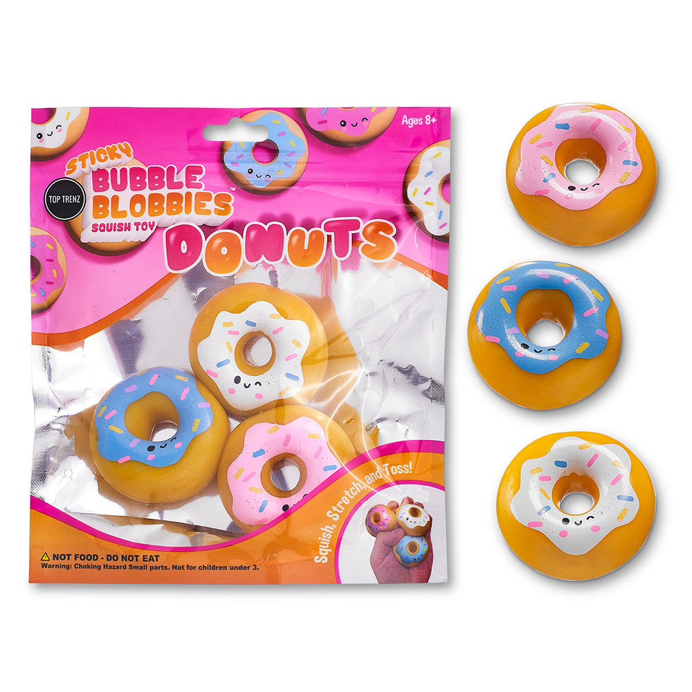 Sticky Fidget Bubble Blobbie Donut Toy For All Ages / Top Trenz Discount