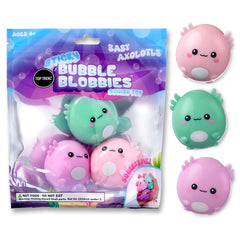 Sensory Sticky Fidget Bubble Foam Axolotl Toy / Top Trenz Outlets