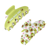Large Two Sided Printed Claw Hair Accessory Clip / Top Trenz Sale