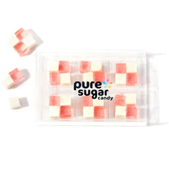TikTok Viral Pure Sugar Candy Cubes - Strawberry Shortcake Flavor 6-Pack - Sweet Indulgence! / Top Trenz US