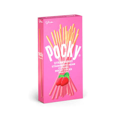 Pocky Strawberry & Cream - Fun Fruity Biscuit Sticks for Every Snack Attack! / Top Trenz Discount