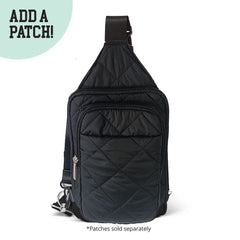 Stylish Puffer Stitch Crossbody Sling Bag - Top Trenz Inc / Top Trenz Online