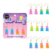 Chic Versatile Bear-themed Earring Sets / Top Trenz Sale