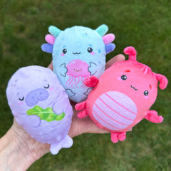Bubble Stuffed Squishy Friends – Sea Life Edition - Plush Fidget Ball Sensory Toy / Top Trenz Discount