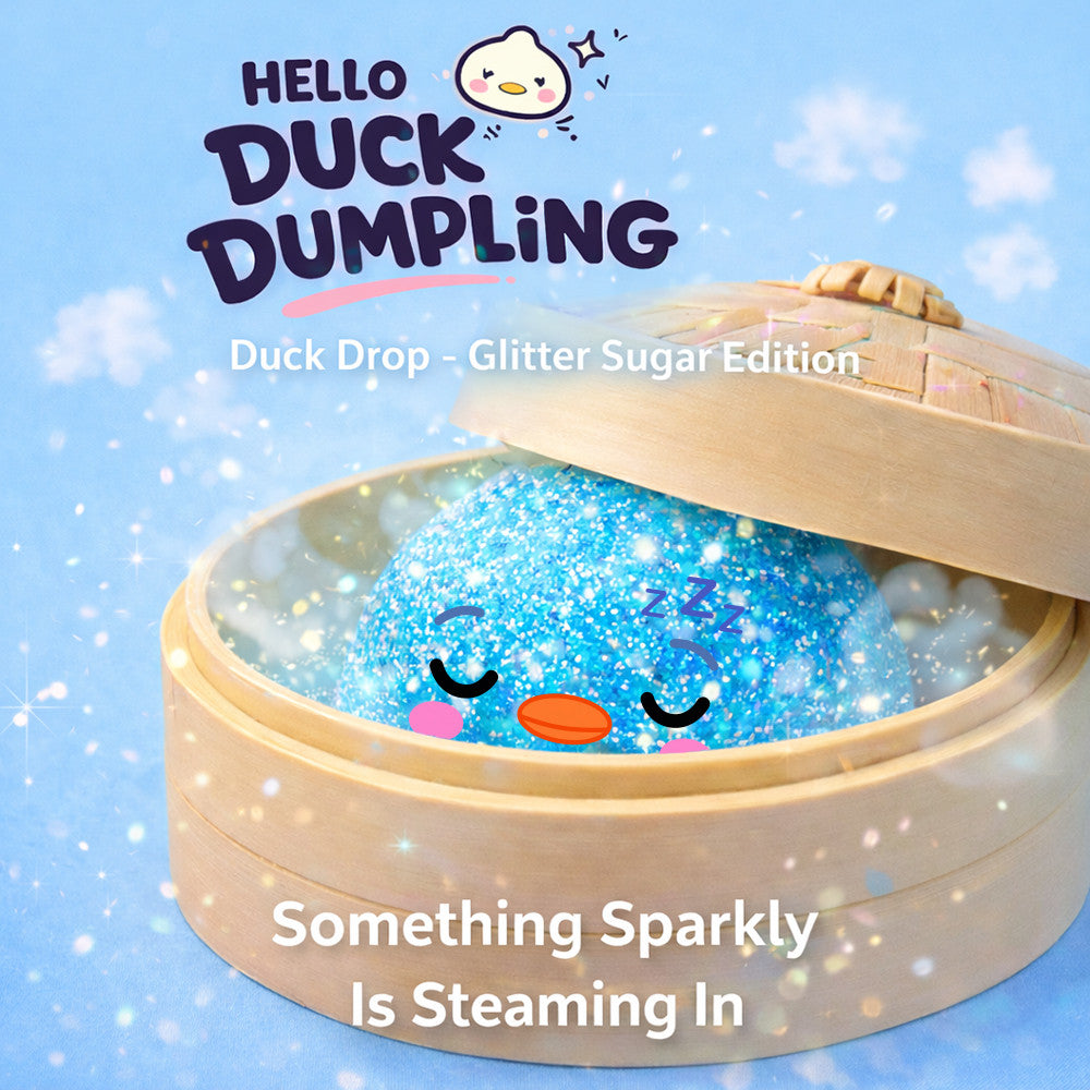 Hello Duck Dumpling Mystery Mini Sugar Glitter Edition - Squishy Toy / Top Trenz Sale