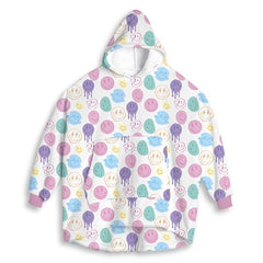Fun Soft Fuzzy Oversized Hoodie Sweatshirt / Top Trenz Online Shop