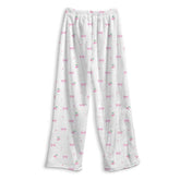 Girls Fuzzy Lounge Pants Cherry And Bows – Soft Cozy Pajama Bottoms / Top Trenz Online Shop