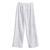 Girls Fuzzy Lounge Pants with Colorful Multi-Heart Pattern – Soft Cozy Pajama Bottoms / Top Trenz Online