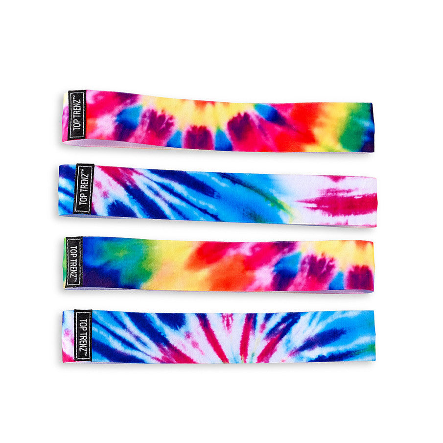 Tie-Dye Lycra Headband / Top Trenz Online Shop