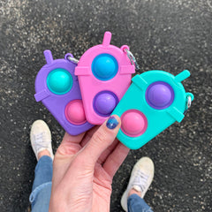 Shop Sensory Pop - Frap Keyrings Ultimate Fidget Fun for Kids / Top Trenz Online Shop