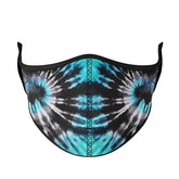 Ocean Tie-Dye Face Mask / Top Trenz US