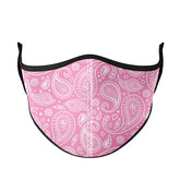 Pink Paisley Face Mask / Top Trenz Online Shop