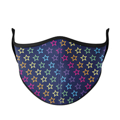 Rainbow Star Power Face Mask / Top Trenz US