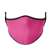 Solid Pink Face Mask / Top Trenz Discount