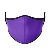 Solid Purple Colored Fashion Face Mask / Top Trenz Online Shop