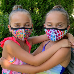 Unicorn Rainbow Face Mask / Top Trenz Discount