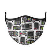 White Game Time Face Mask / Top Trenz Online Shop