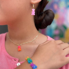 Bear Charm Necklace Accessories For Kids / Top Trenz Online Shop