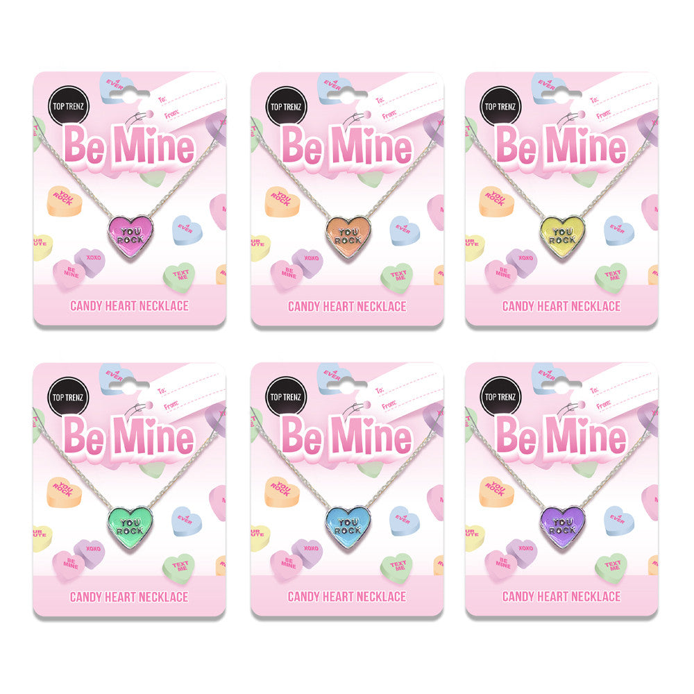 Charming Heart Chain Jewelry Necklace For Kids / Top Trenz Discount