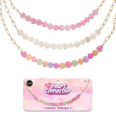 Pearl Heart Charm Necklaces For Kids And Tweens / Top Trenz For Sale