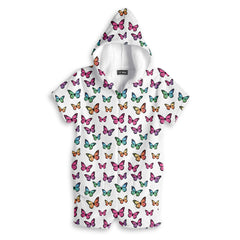 Fuzzy Short Romper Now In Fun Prints For All Ages / Top Trenz For Sale