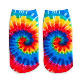 Ankle Socks- Classic Tie Dye / Top Trenz Discount