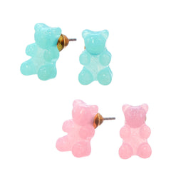 Dainty Bear Earring Sets For Kids And Tweens / Top Trenz For Sale