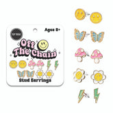 Stylish Stud Charm Earrings For Kids And Tweens / Top Trenz US