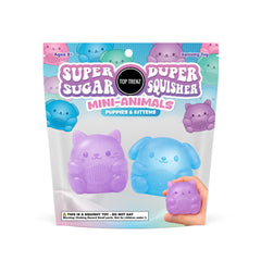 Mini Sugar Squishy 2-Pack - Puppies & Kittens - Super Duper Sugar Squishers / Top Trenz Sale