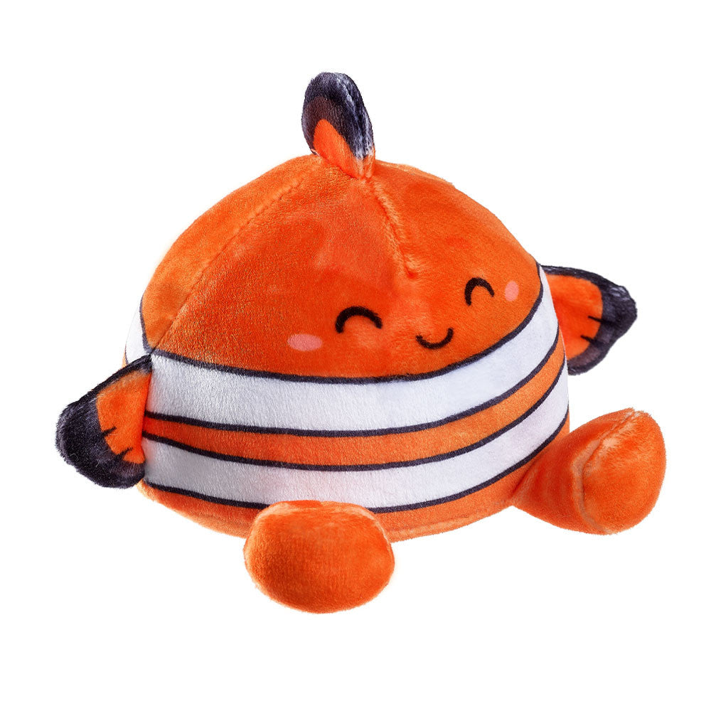 Nathan the Clownfish Squishy Plush – Super Duper Sugar Squisher - Trending Fidget Toy & Sensory Plush for Kids, Tweens, Teens & Collectors / Top Trenz For Sale