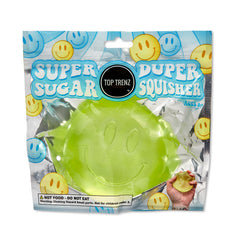 Happy Face Squishy Stress Ball Fidget Toy - Sugar Squisher / Top Trenz For Sale