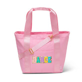 Pink Nylon Weekender Dance Tote Bag / Top Trenz For Sale