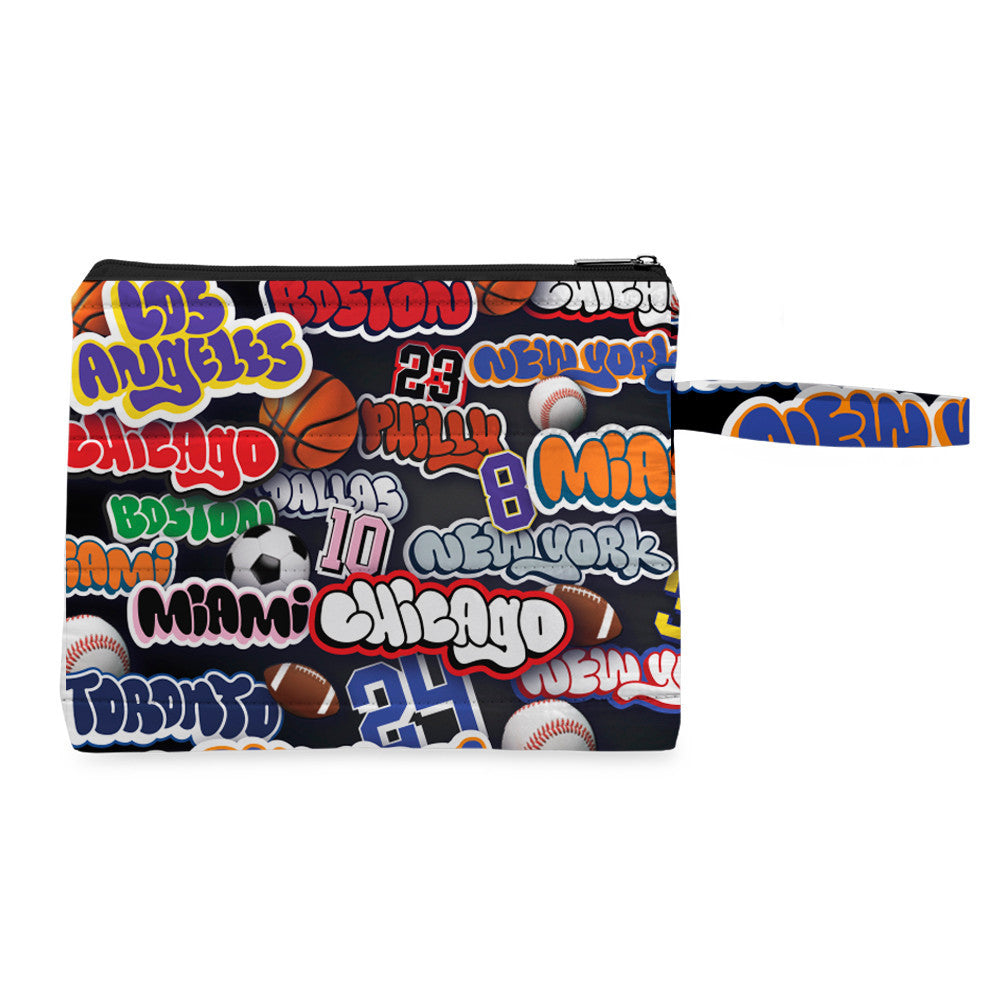 Blackout Wet Swimsuit Bag – Tie-Dye Style with Water-Resistant Lining / Top Trenz Discount