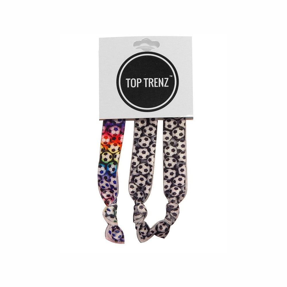 Soccer Ponytail Holders / Top Trenz Online