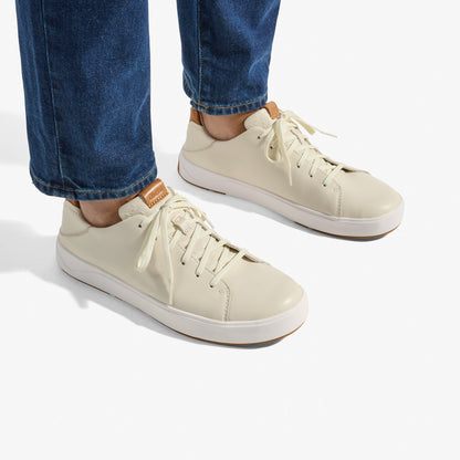 Olukai Lae‘ahi Lī ‘Ili Leather Sneakers - Tapa
