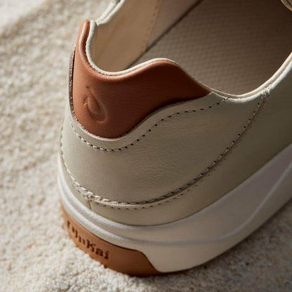 Olukai Lae‘ahi Lī ‘Ili Leather Sneakers - Tapa