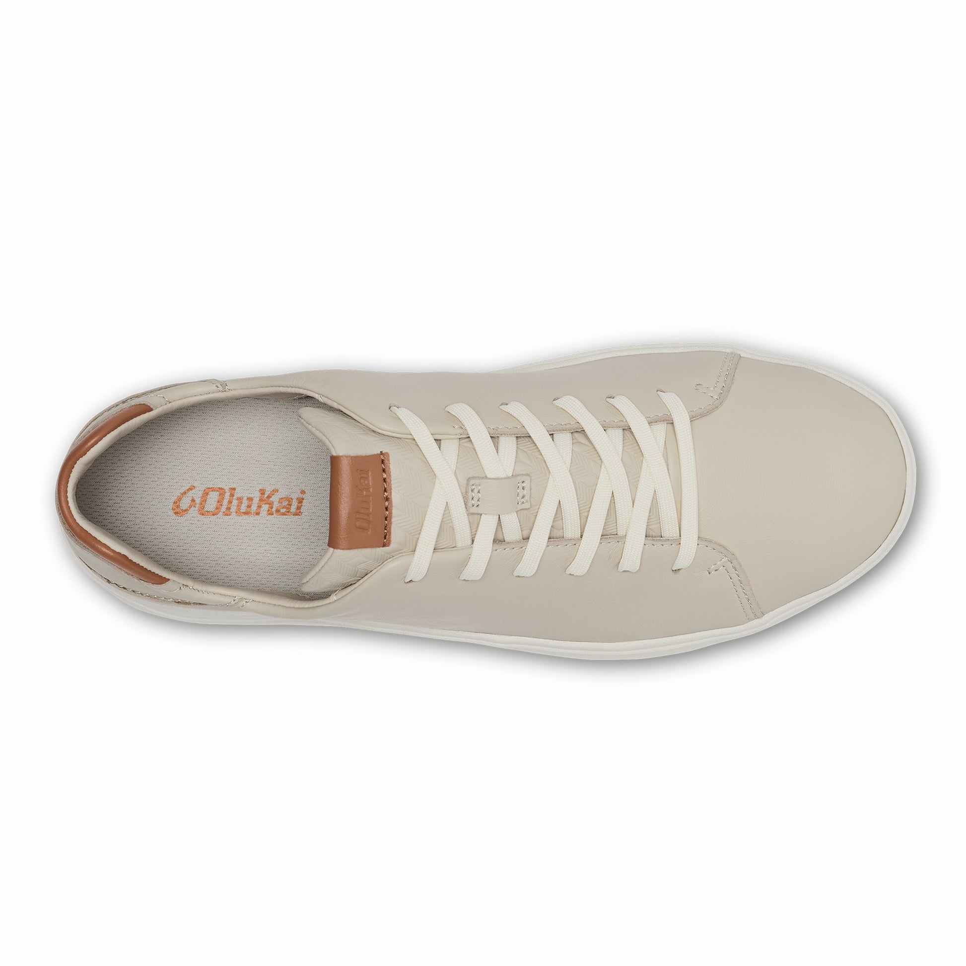 Olukai Lae‘ahi Lī ‘Ili Leather Sneakers - Tapa