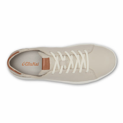 Olukai Lae‘ahi Lī ‘Ili Leather Sneakers - Tapa