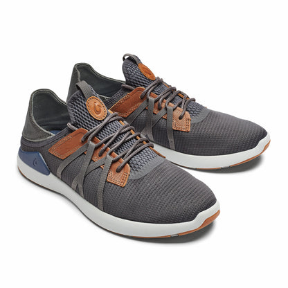 Olukai Mio Lī Athletic Shoes - Pavement / Vintage Indigo