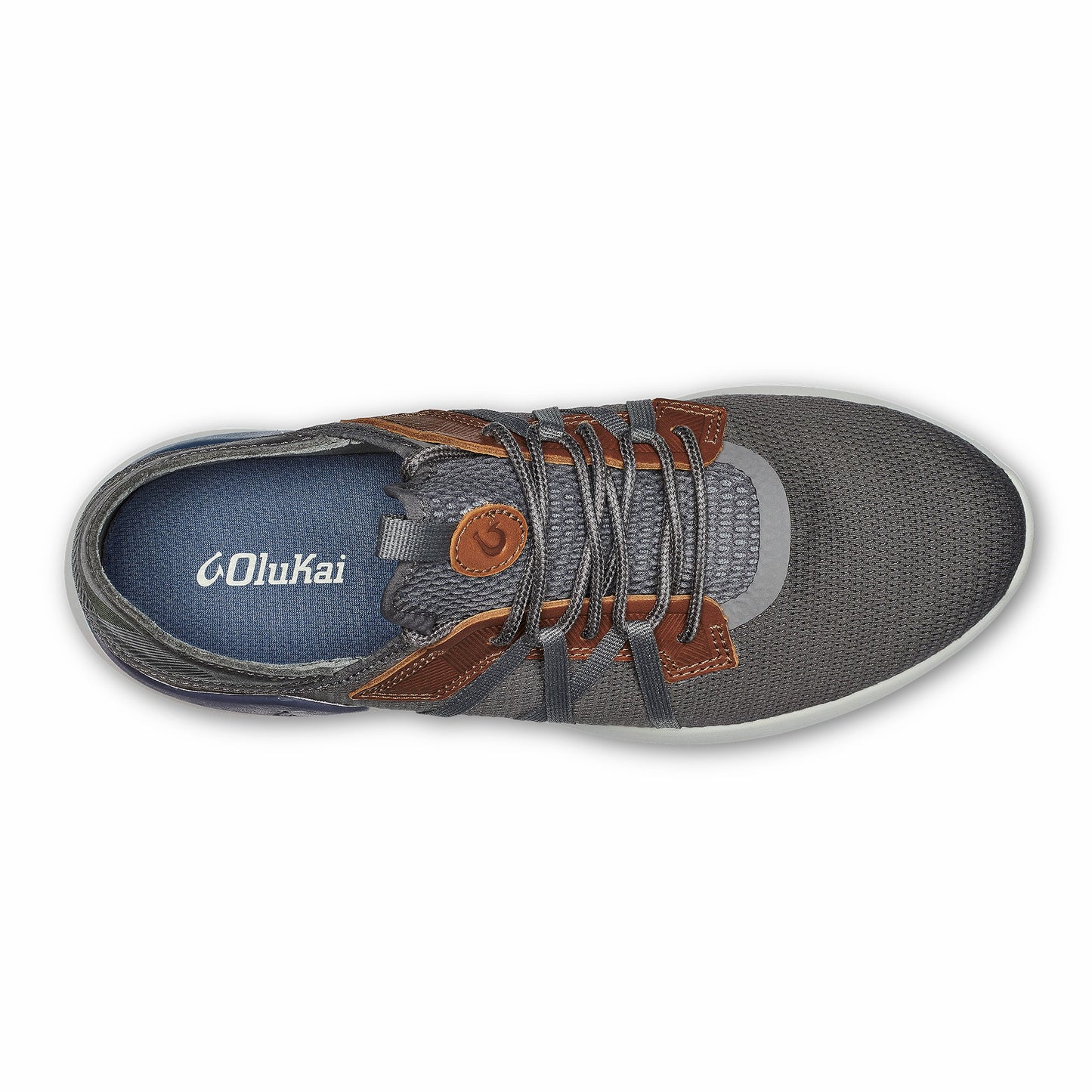 Olukai Mio Lī Athletic Shoes - Pavement / Vintage Indigo